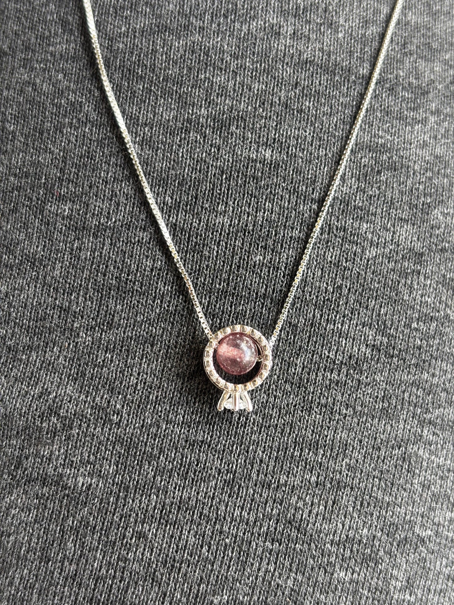 Promise Ring Necklace | 925 Sterling Silver Pendant Necklace for Women