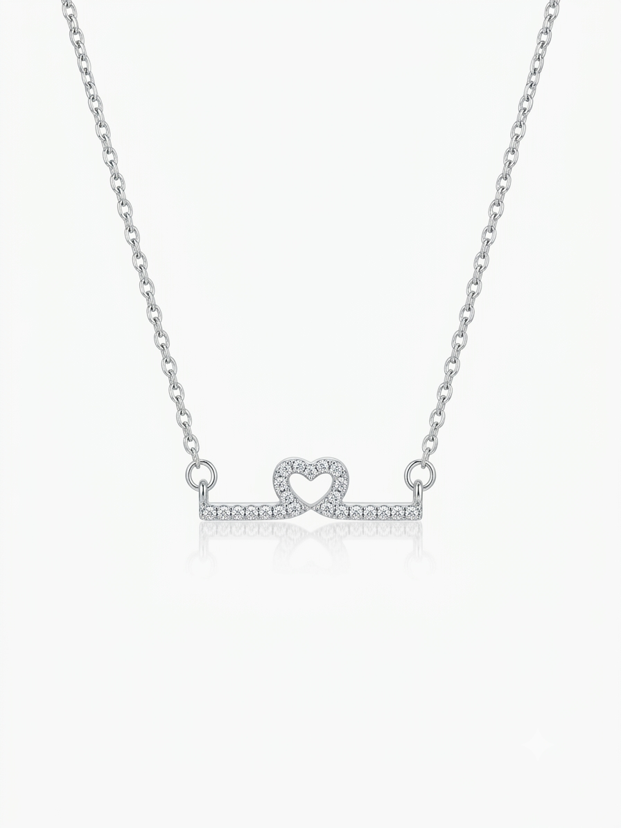 Everlove Necklace | 925 Sterling Silver Pendant Necklace for Women