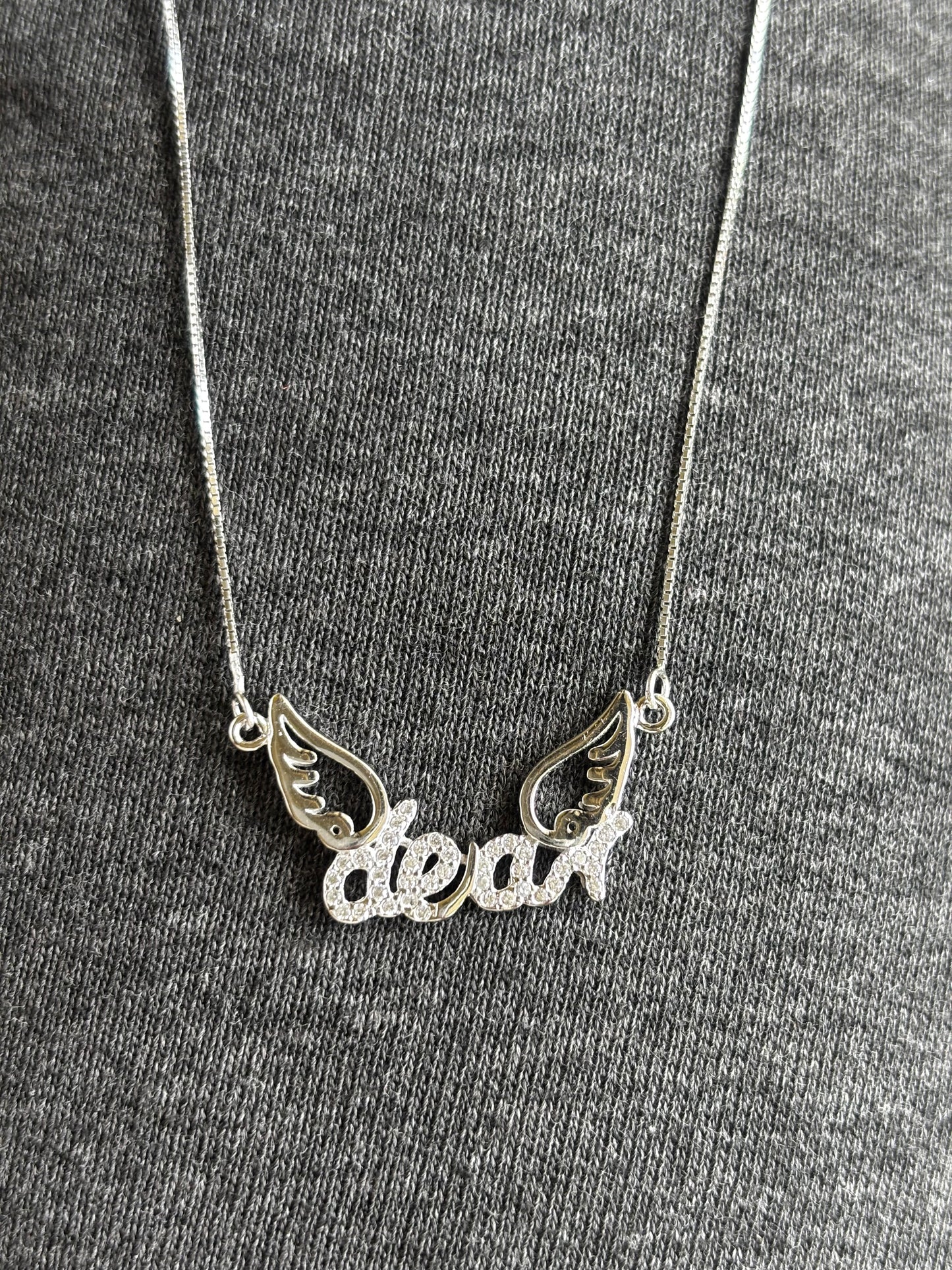 Dear Wings Necklace | 925 Sterling Silver Necklace