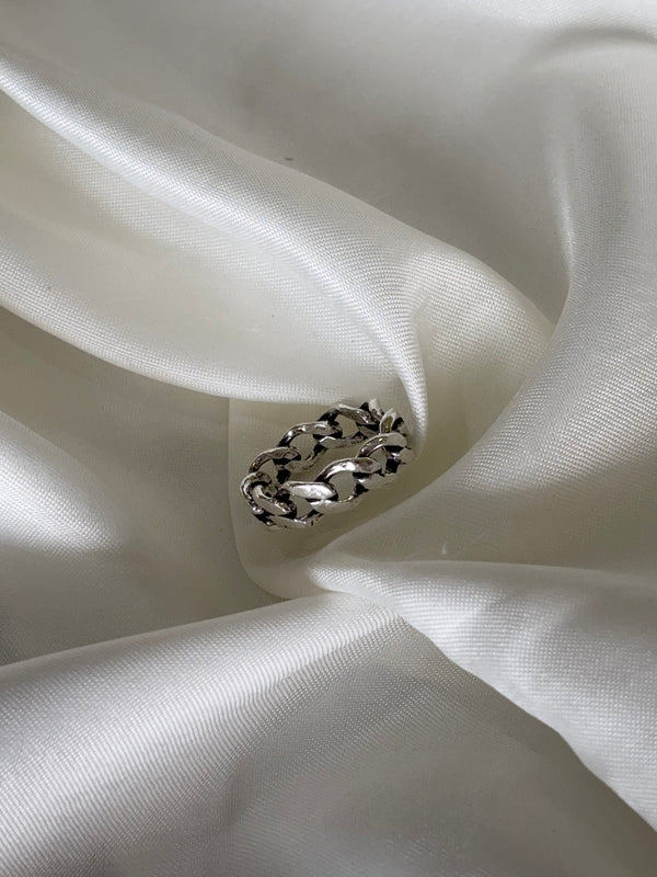 Silver Infinity Link Chain