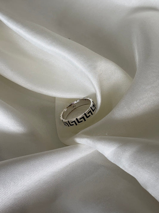 925 Oxidised Silver Unisex Ring