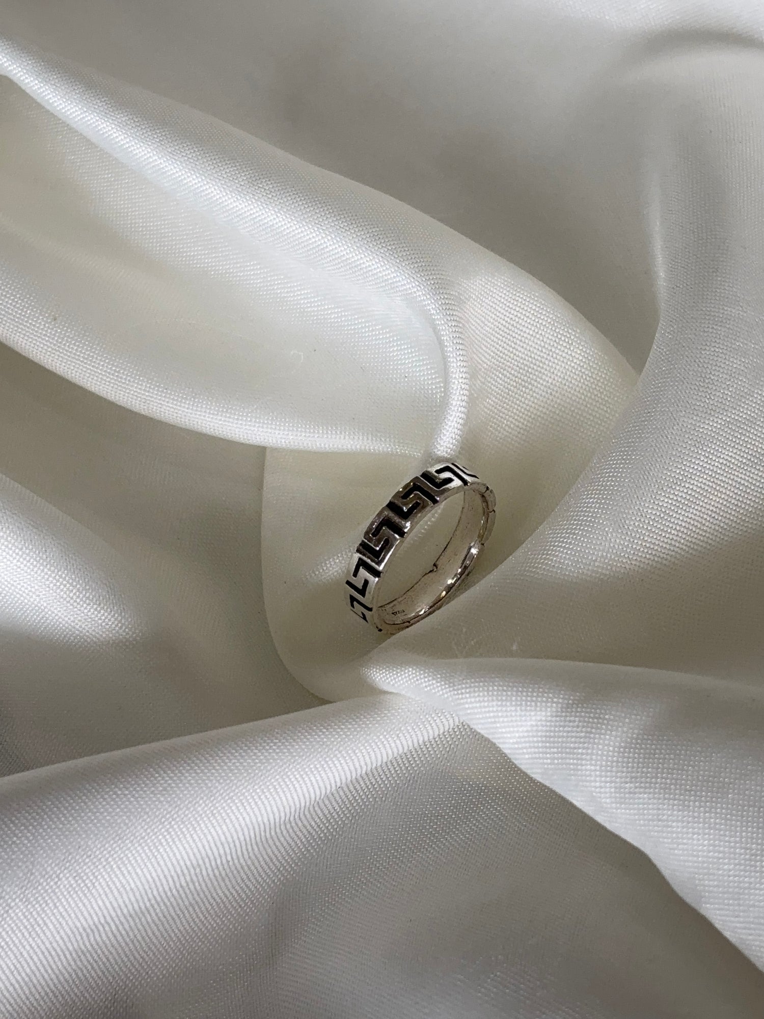 925 Oxidised Silver Unisex Ring